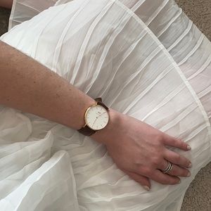 Daniel Wellington Leather Watch